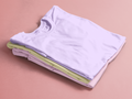 kids solid cotton t shirt combo lavender baby pink beige mummas cub soft breathable set
