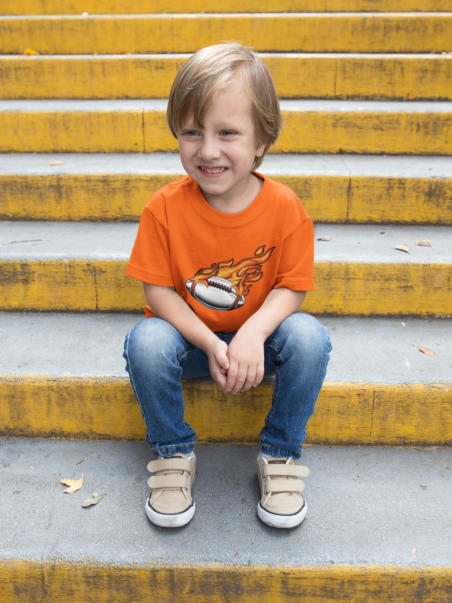 Sporty baseball print T-shirt for boys by Mumma’s Cub
