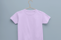 lavender kids solid cotton t shirt mummas cub soft breathable tee
