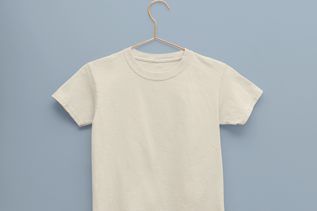 off white kids solid cotton t shirt mummas cub soft basic everyday tee