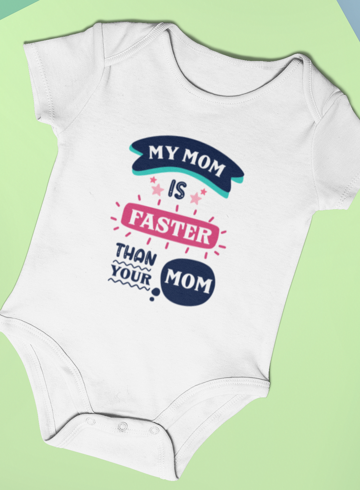 Soft cotton baby onesie for newborns and infants by Mumma's Cub