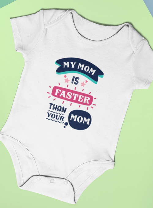 Soft cotton baby onesie for newborns and infants by Mumma's Cub