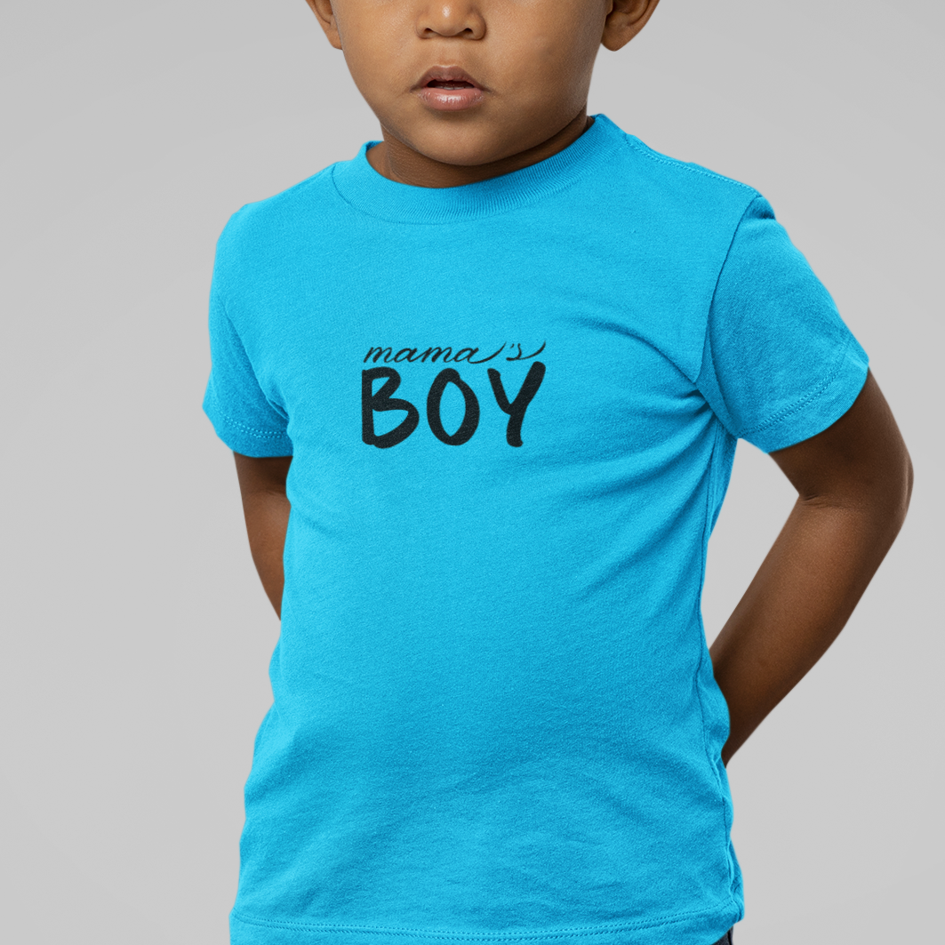 “Mama’s Boy” Kids T-Shirt – Soft Cotton Tee