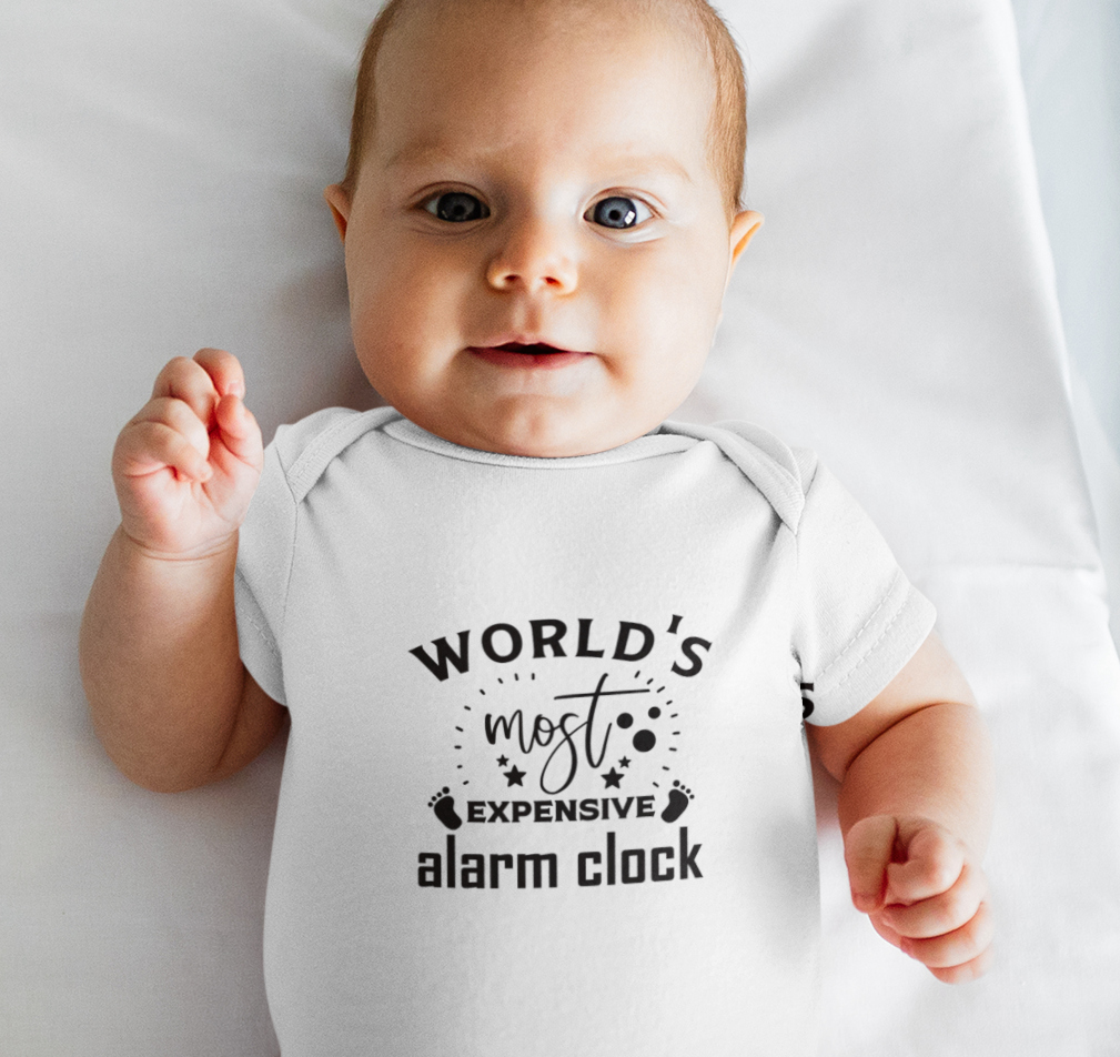 Premium Cotton Baby Romper | World’s Most Expensive Alarm Clock – MummasCub