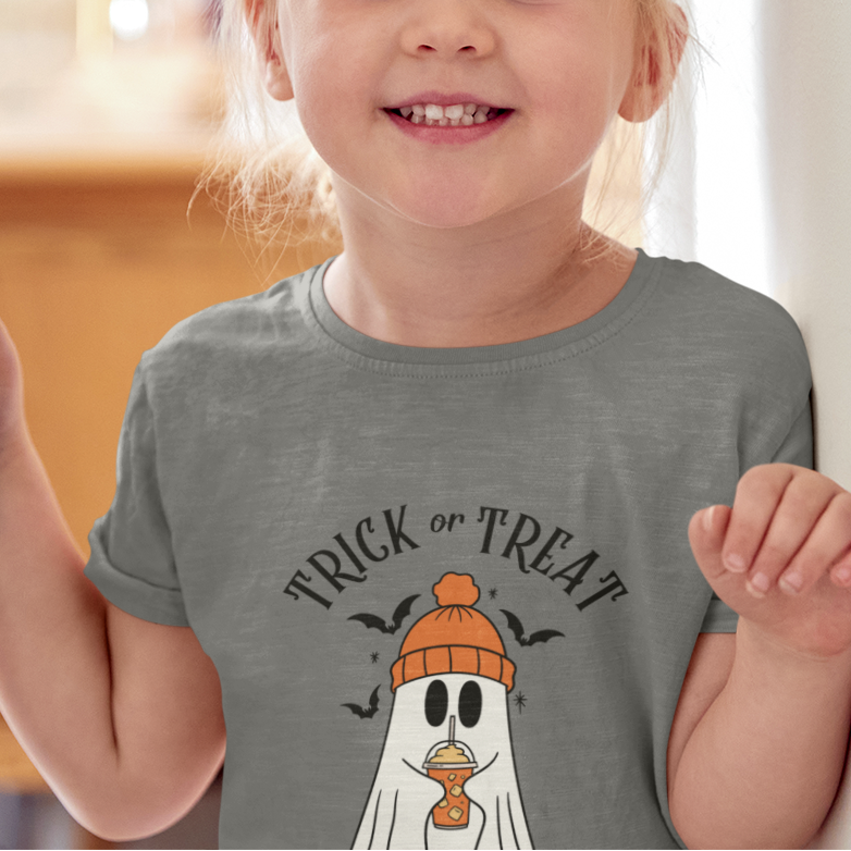 Kids Halloween Cute Ghost  T-Shirt
