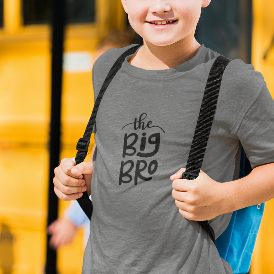 Mumma’s Cub the big bro printed t-shirt for boys