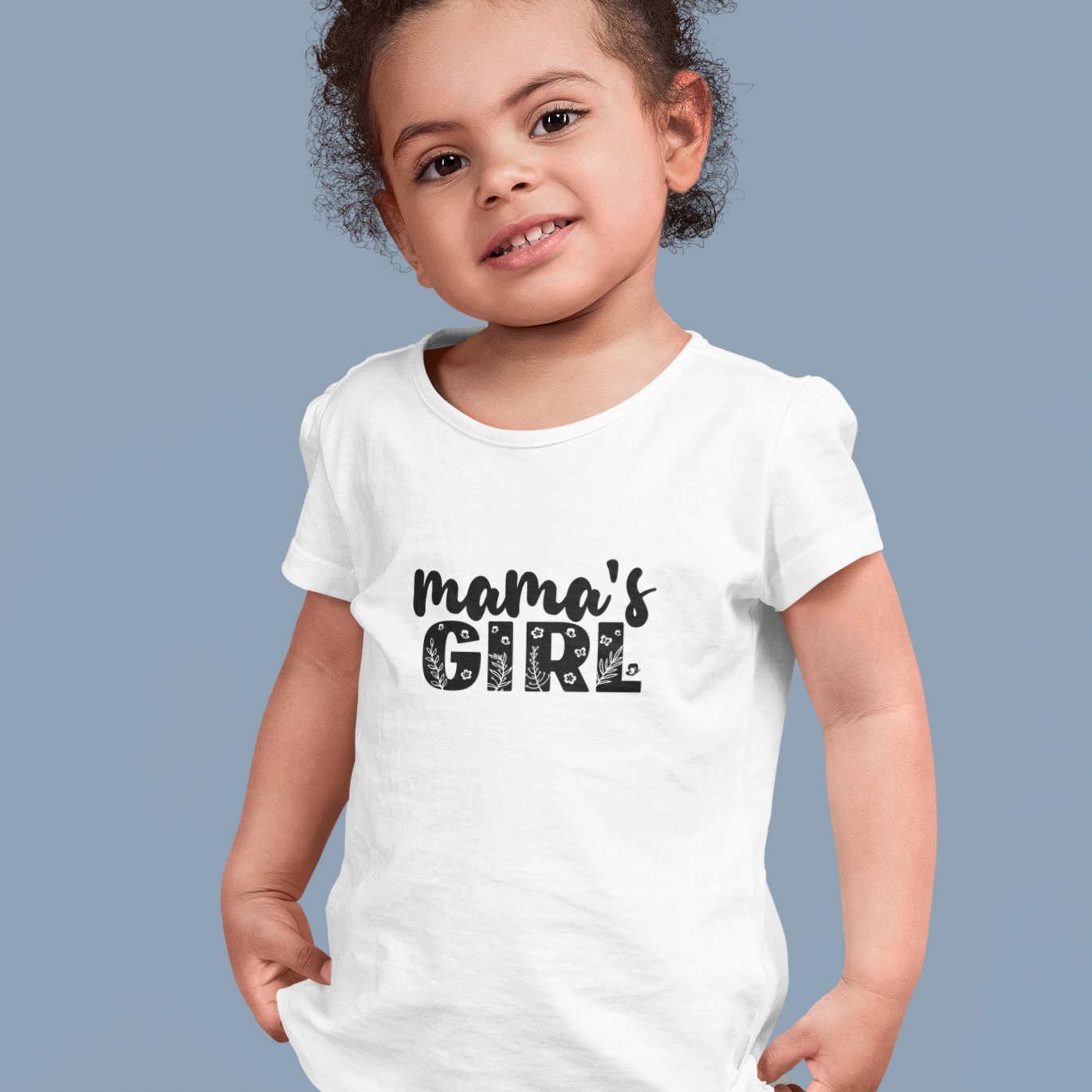 mamas girl t shirt girls cotton soft breathable cute printed tee