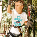 coolest kid in town kids t shirt unisex cotton soft breathable printed tee