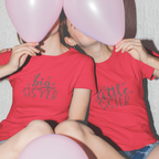 Mumma’s Cub big sister little sister matching t-shirts for girls